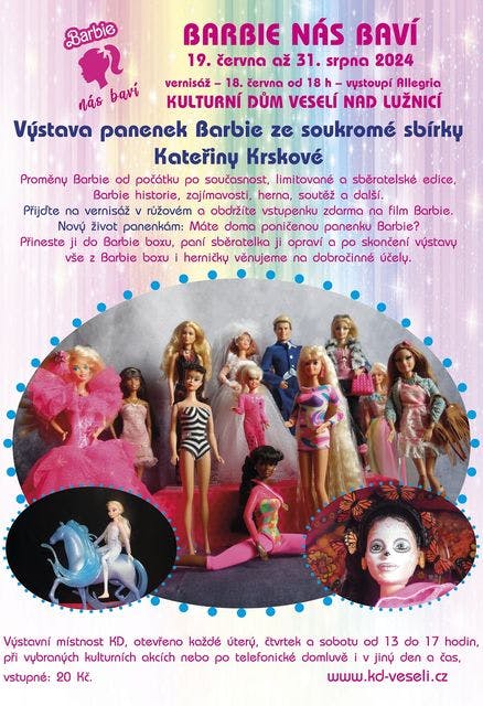 Barbie nás baví - výstava